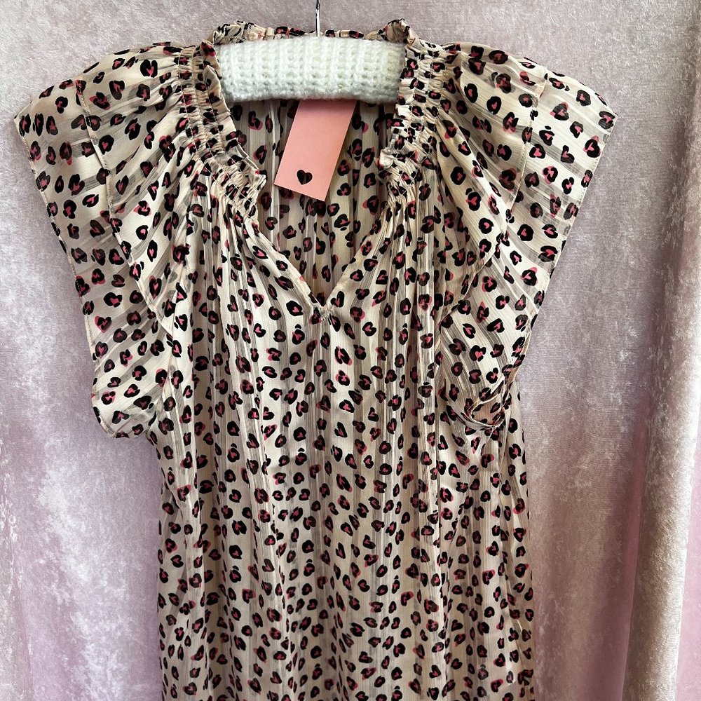 Stella & Dot Double Take Flutter Top